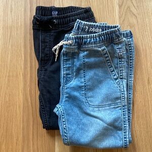 Gap Denim Joggers - 2 Pairs - Kids Size 7